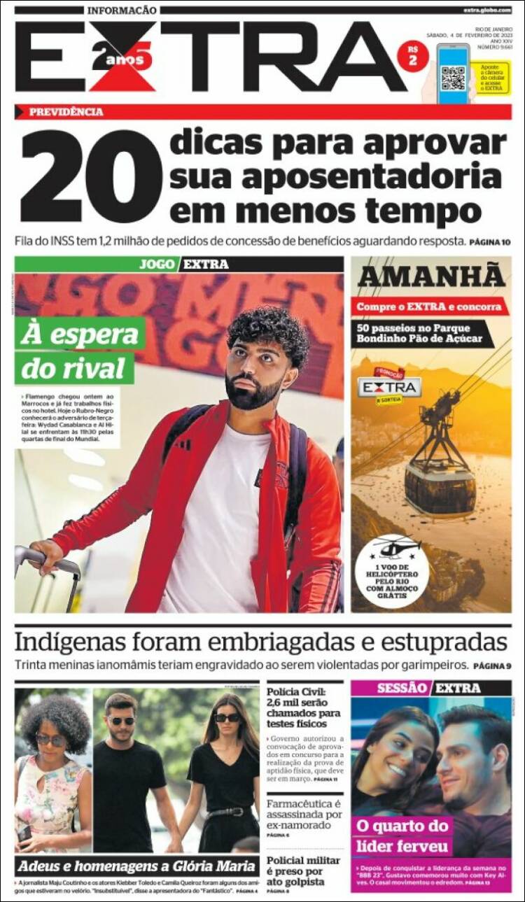 Portada de Extra (Brasil)