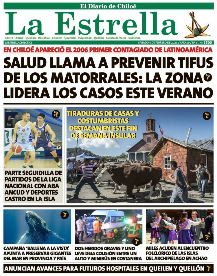 Portada de Estrella de Chiloé (Chile)