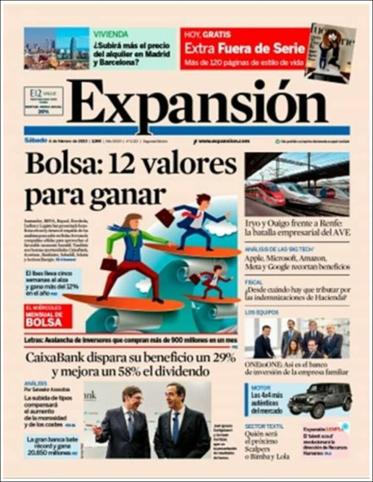 Portada de Expansión (Espa&ntilde;a)