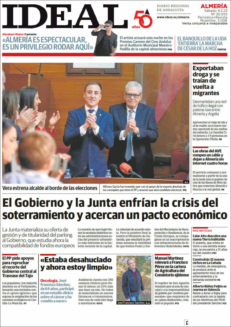 Portada de Ideal Almeria (Espa&ntilde;a)