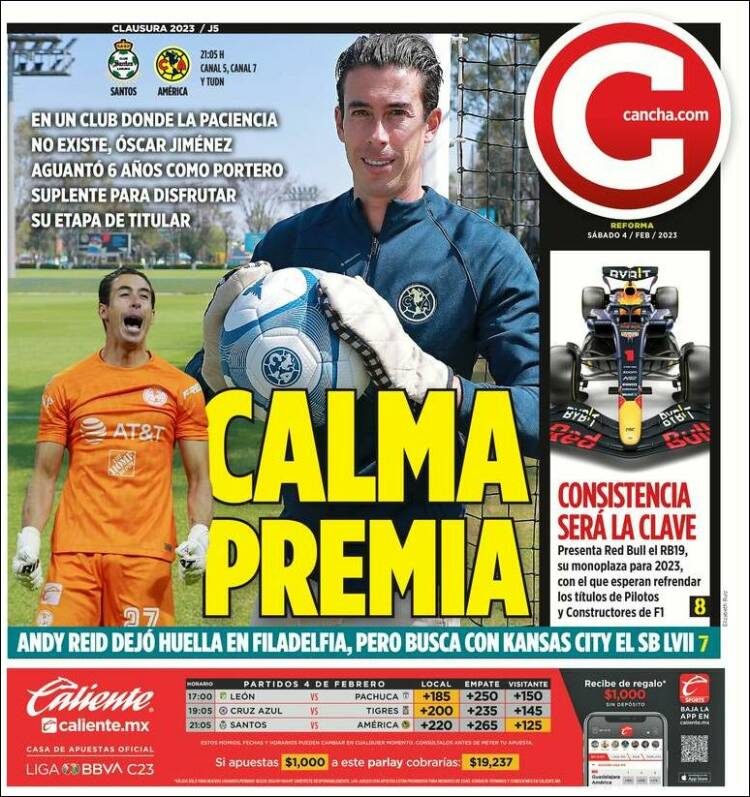 Portada de Cancha (M&eacute;xico)