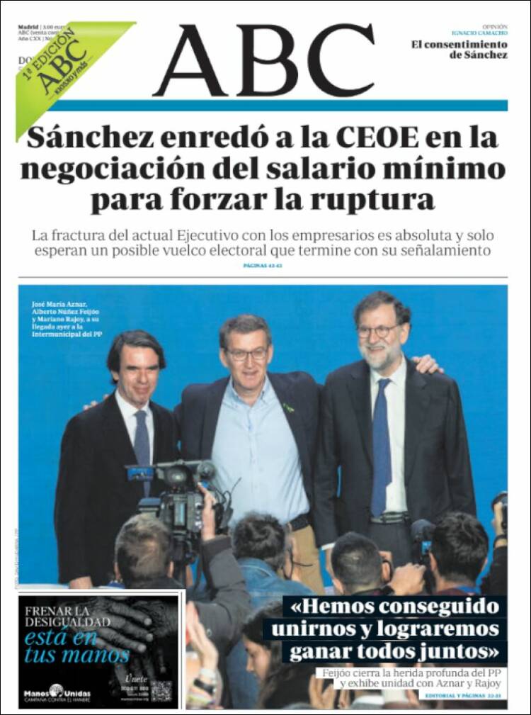 Portada de ABC (España)