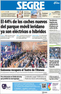 Portada de Segre  (España)