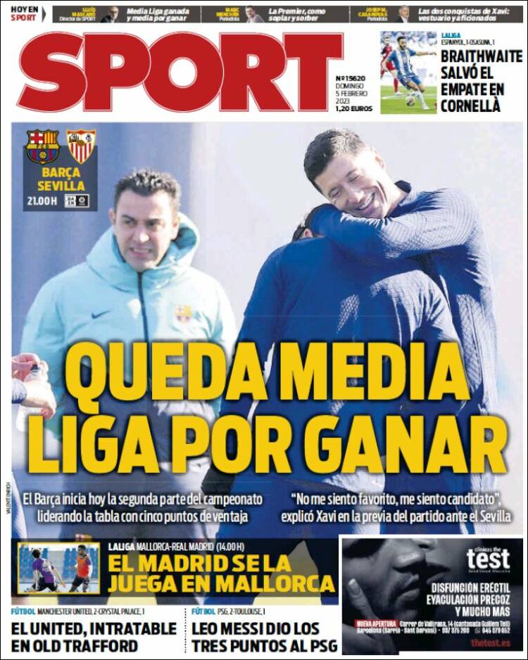 Portada de Sport (España)