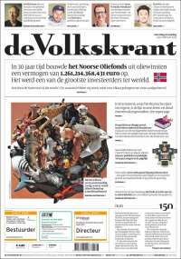 Portada de De Volkskrant (Países Bajos)