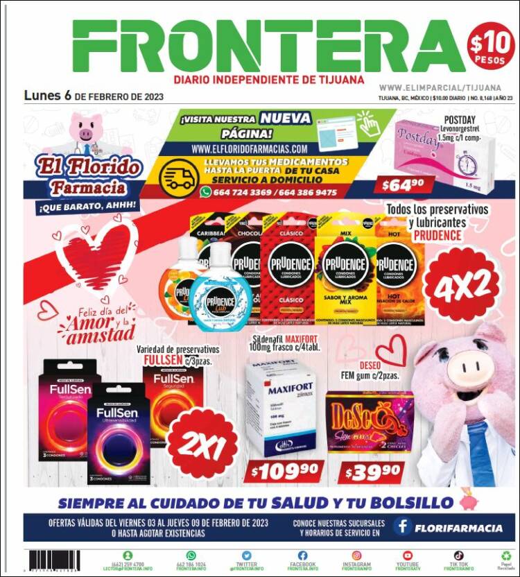 Portada de Frontera (M&eacute;xico)