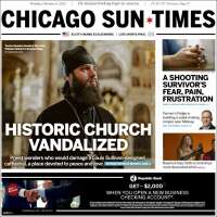 Portada de Chicago Sun-Times (USA)