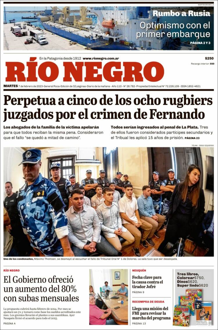 Portada de Rio Negro (Argentina)