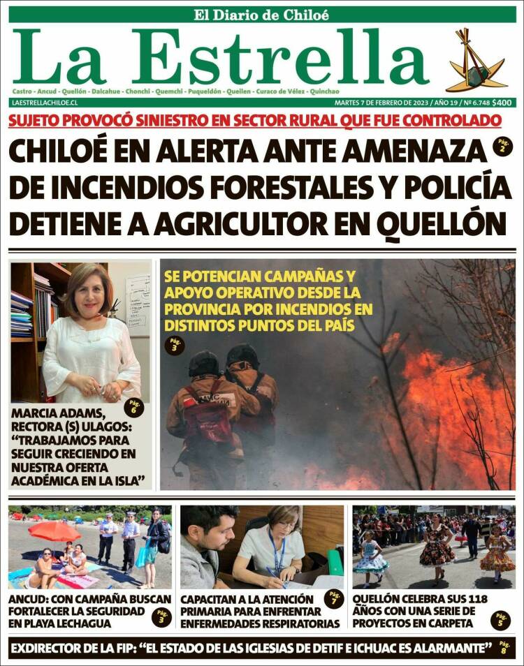 Portada de Estrella de Chiloé (Chile)