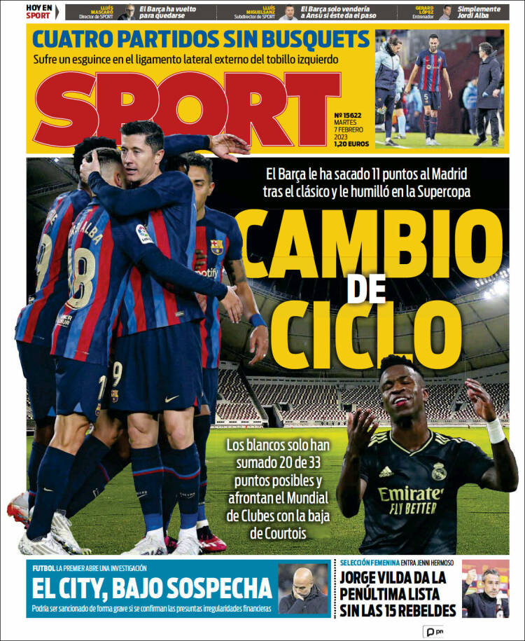 Portada de Sport (España)