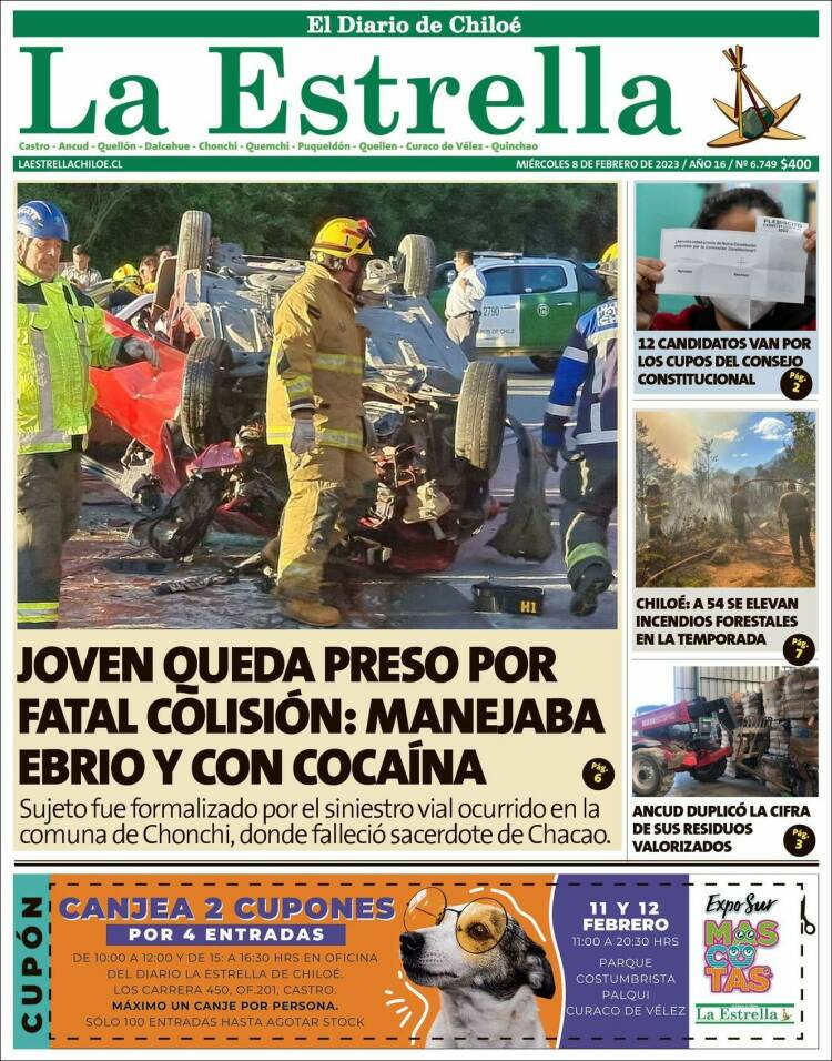 Portada de Estrella de Chiloé (Chile)