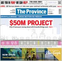 Portada de The Province (Canada)