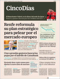 Portada de Cinco Días (Espa&ntilde;a)