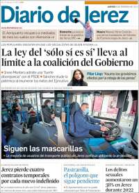 Portada de Diario de Jerez (Espa&ntilde;a)