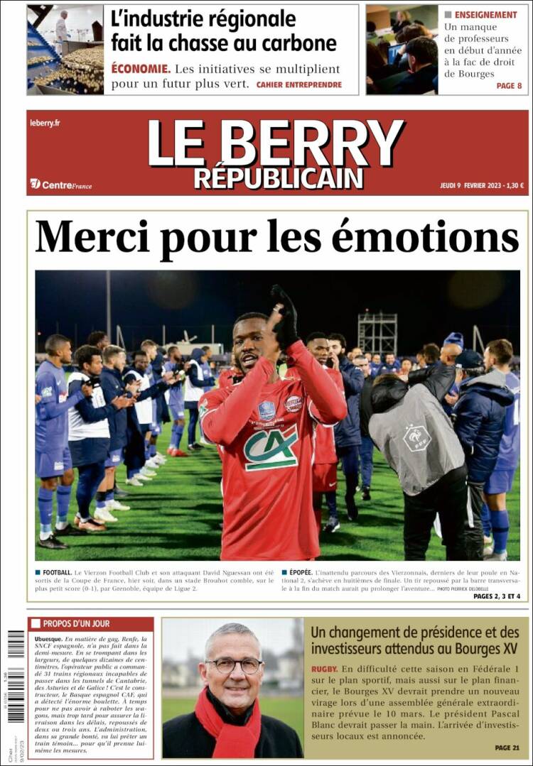 Portada de Berry Republicain (France)