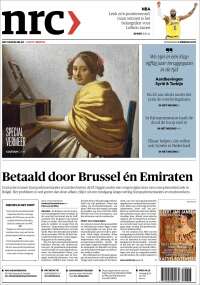 Portada de NRC Handelsblad (Pays-Bas)