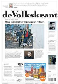 Portada de De Volkskrant (Pays-Bas)