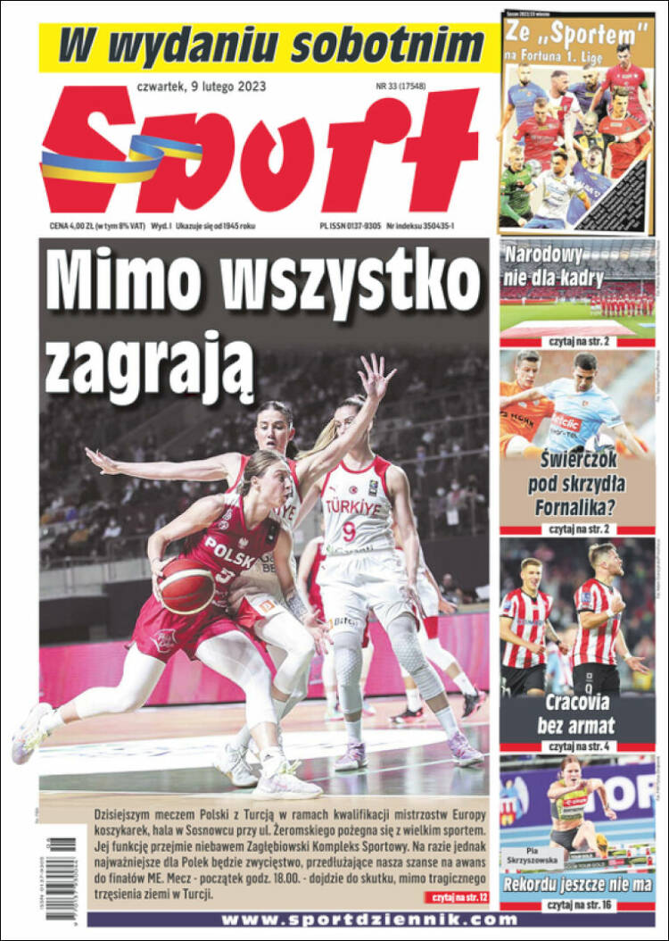 Portada de Katowicki Sport (Polonia)