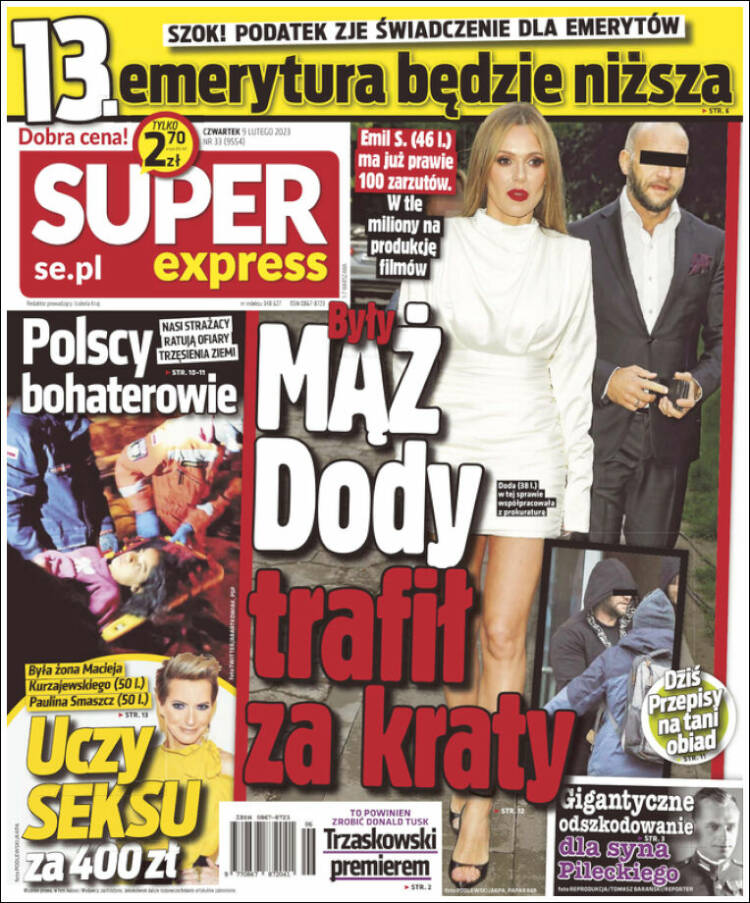 Portada de Super Express (Polonia)