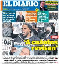 Portada de El Diario NY (États-Unis)