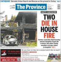 Portada de The Province (Canada)