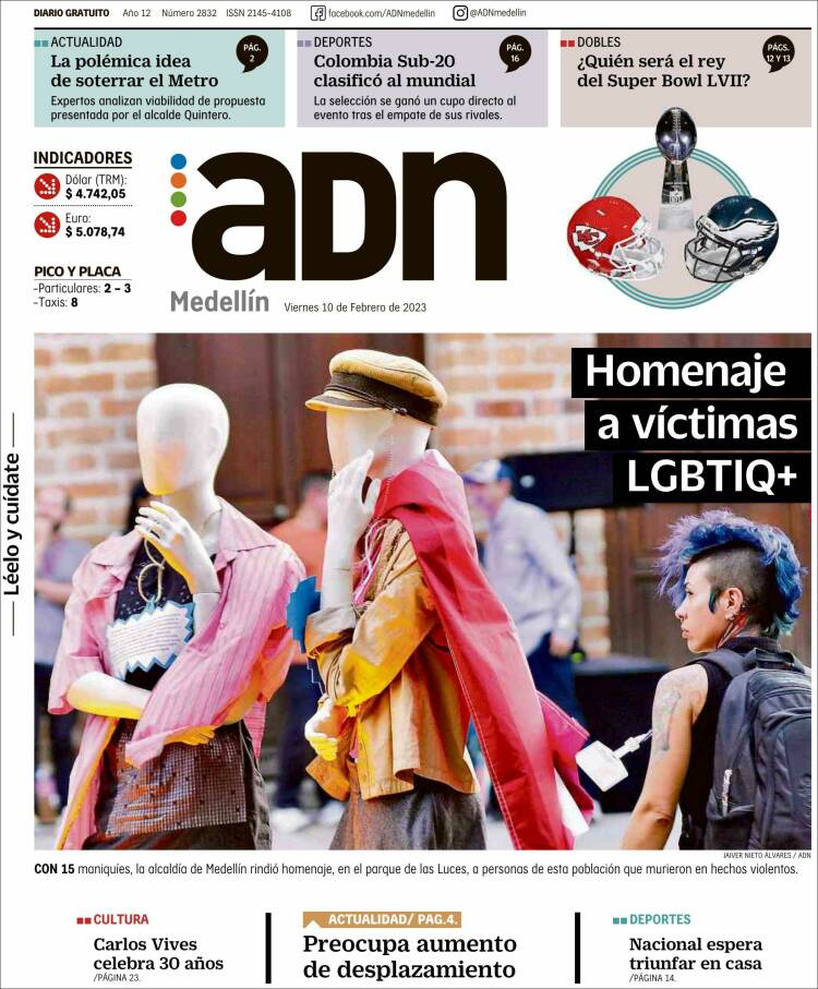 Portada de ADN - Medellín (Colombia)