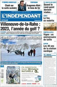 Portada de Le Indépendant (France)