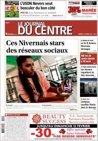 Portada de Le Journal du Centre (France)