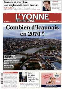 Portada de L'Yonne-Républicaine (France)