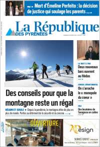 Portada de La République des Pyrénées (France)