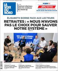 Portada de La Voix du Nord (France)