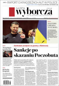 Portada de Gazeta Wyborcza (Pologne)