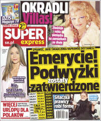 Portada de Super Express (Pologne)