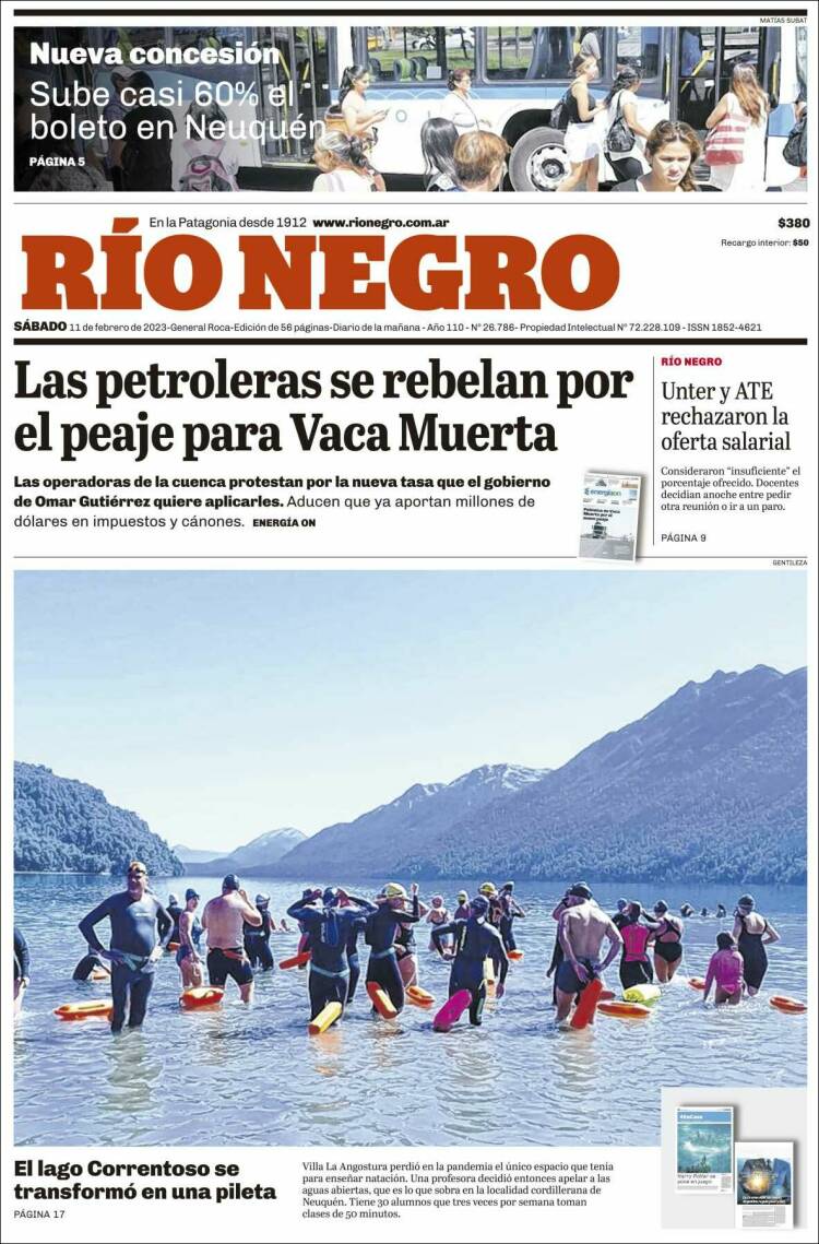 Portada de Rio Negro (Argentina)