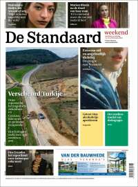 Portada de De Standaard (Belgique)