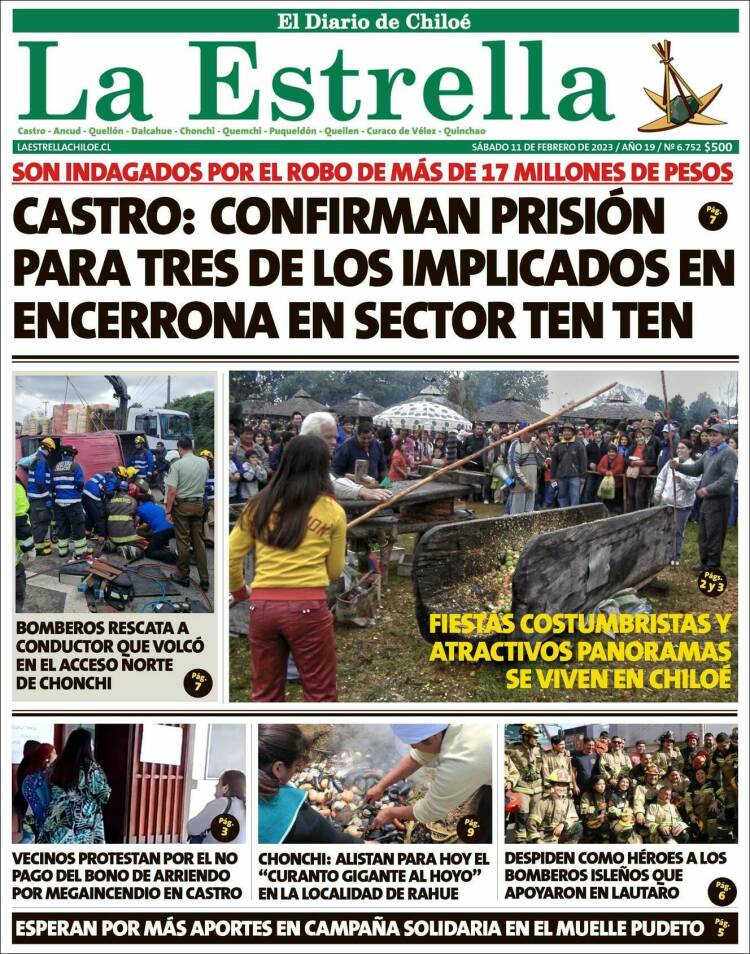 Portada de Estrella de Chiloé (Chile)
