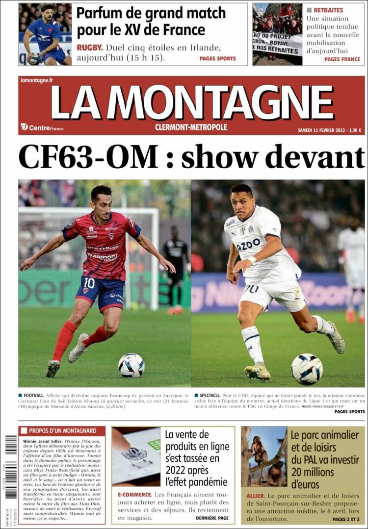 Portada de La Montagne (France)