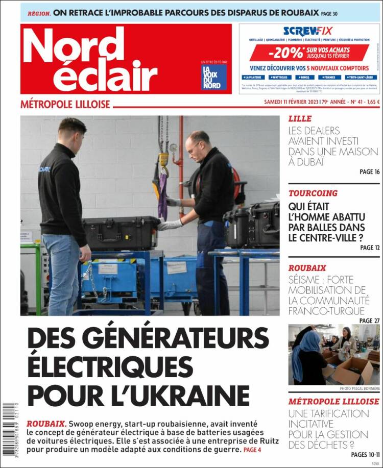 Portada de Nord Éclair (France)