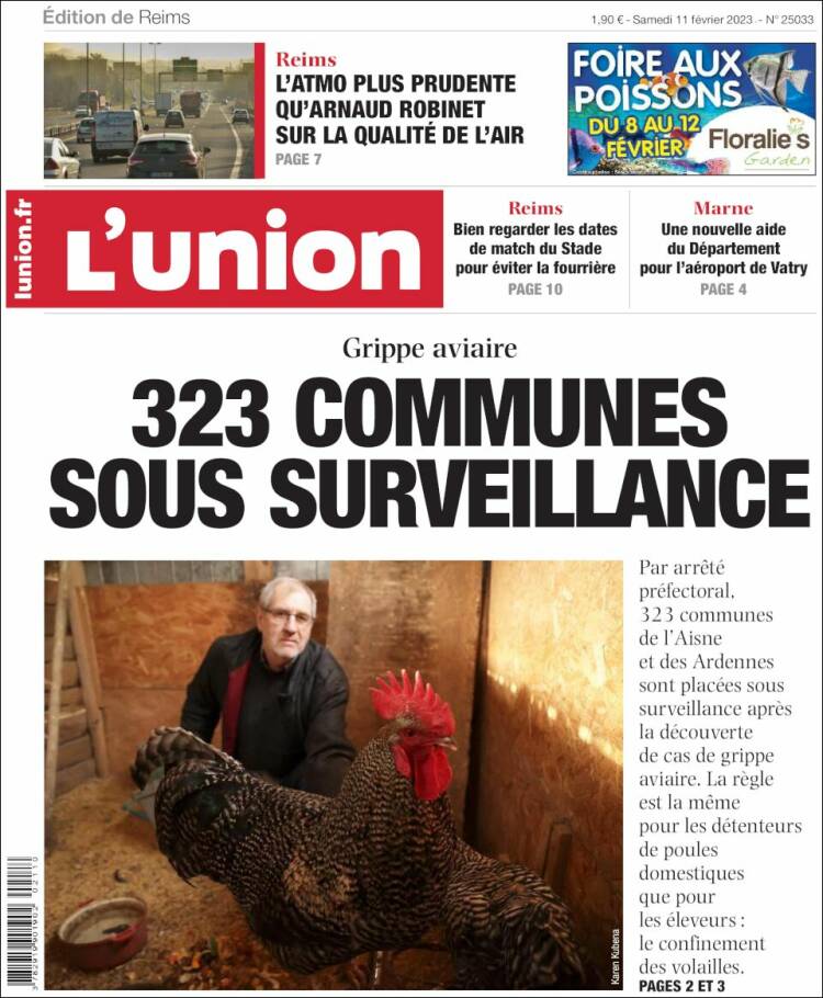 Portada de L'Union (France)