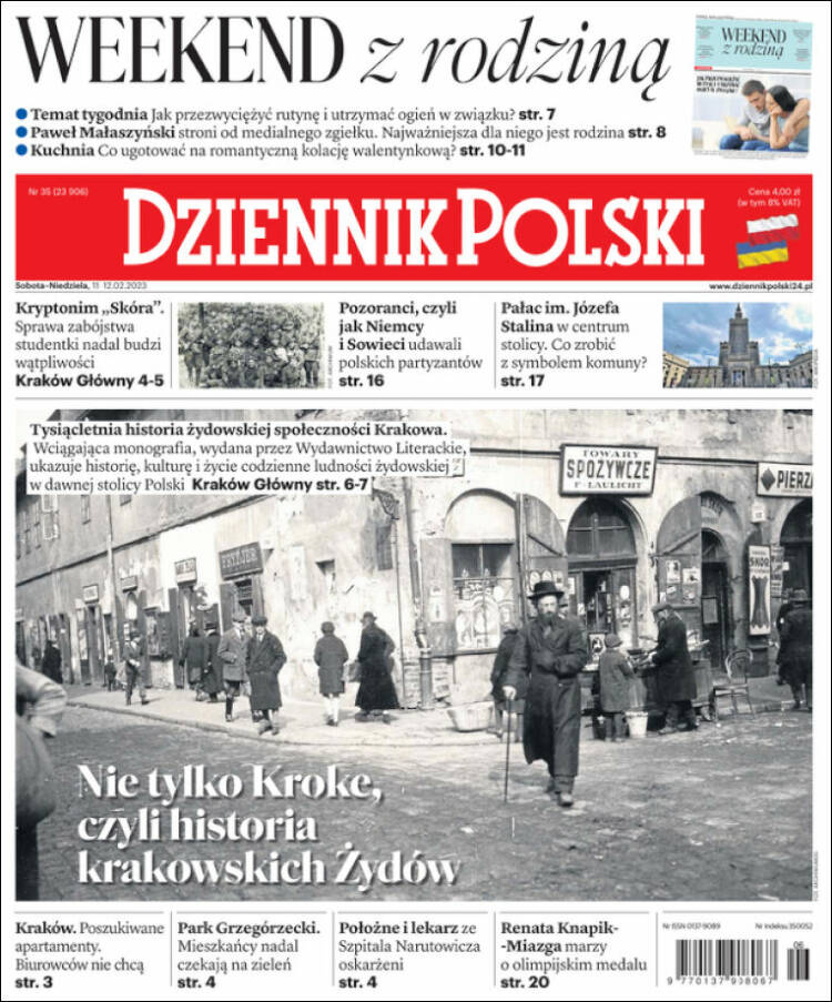Portada de Dziennik (Polonia)