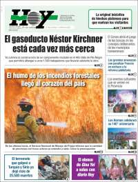 Portada de Diario Hoy (Argentine)