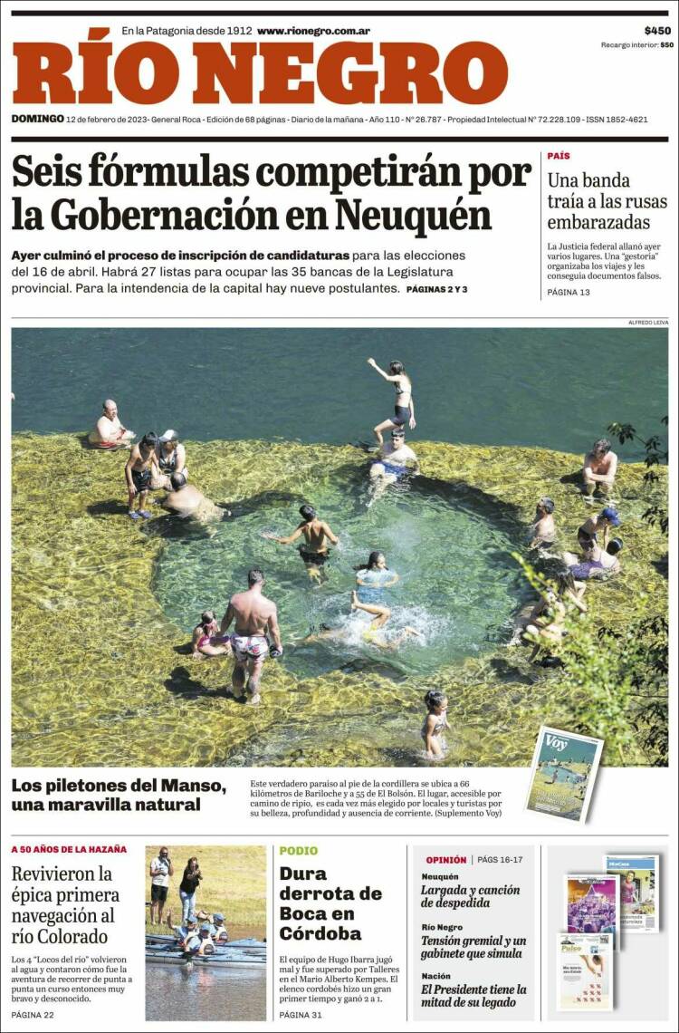 Portada de Rio Negro (Argentine)