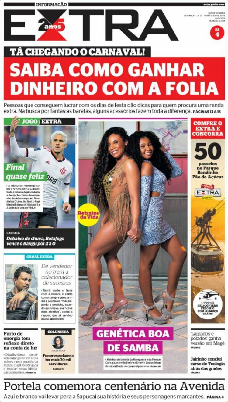 Portada de Extra (Brasil)