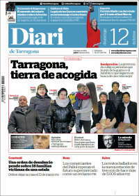 Portada de Diari de Tarragona (Spain)