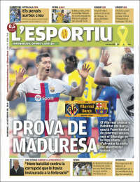 Portada de L'Esportiu (Spain)