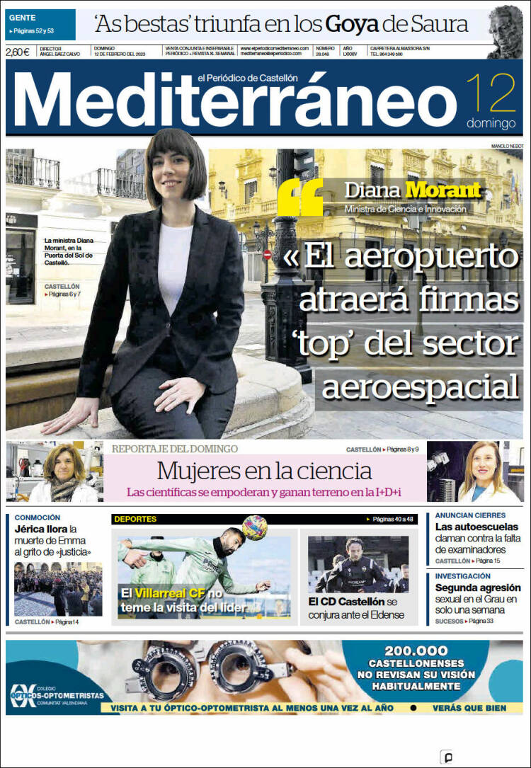 Portada de El Periódico Mediterraneo (Spain)