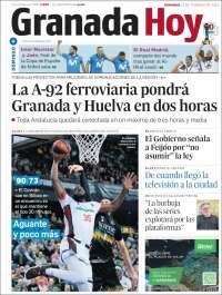 Portada de Granada Hoy (Spain)