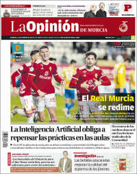 Portada de La Opinión de Murcia (Spain)