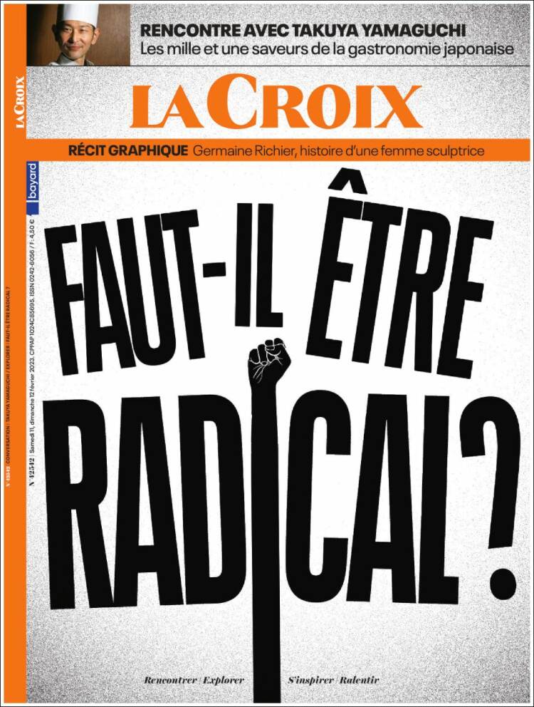 Portada de La Croix (Francia)