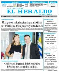 Portada de El Heraldo de Concordia (Argentina)